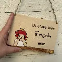 Gartenschild ich küsse keine Frösche mehr 4.webp