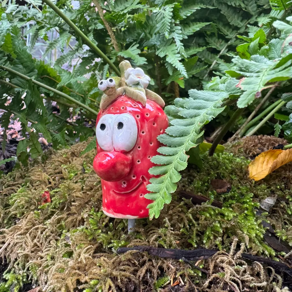 Gemüsestecker Erdbeere freches Gemüse