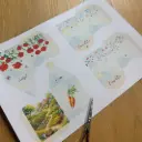 Minitaschen-Set „Saatgutliebe“ für Junk Journals