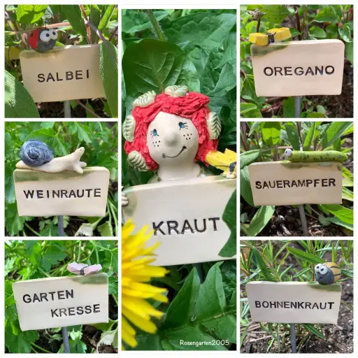 Kräuterstecker Wunschtext